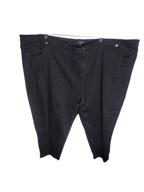 Universal Standard Mid Rise Skinny Seine 27" Black Jeans Size 38